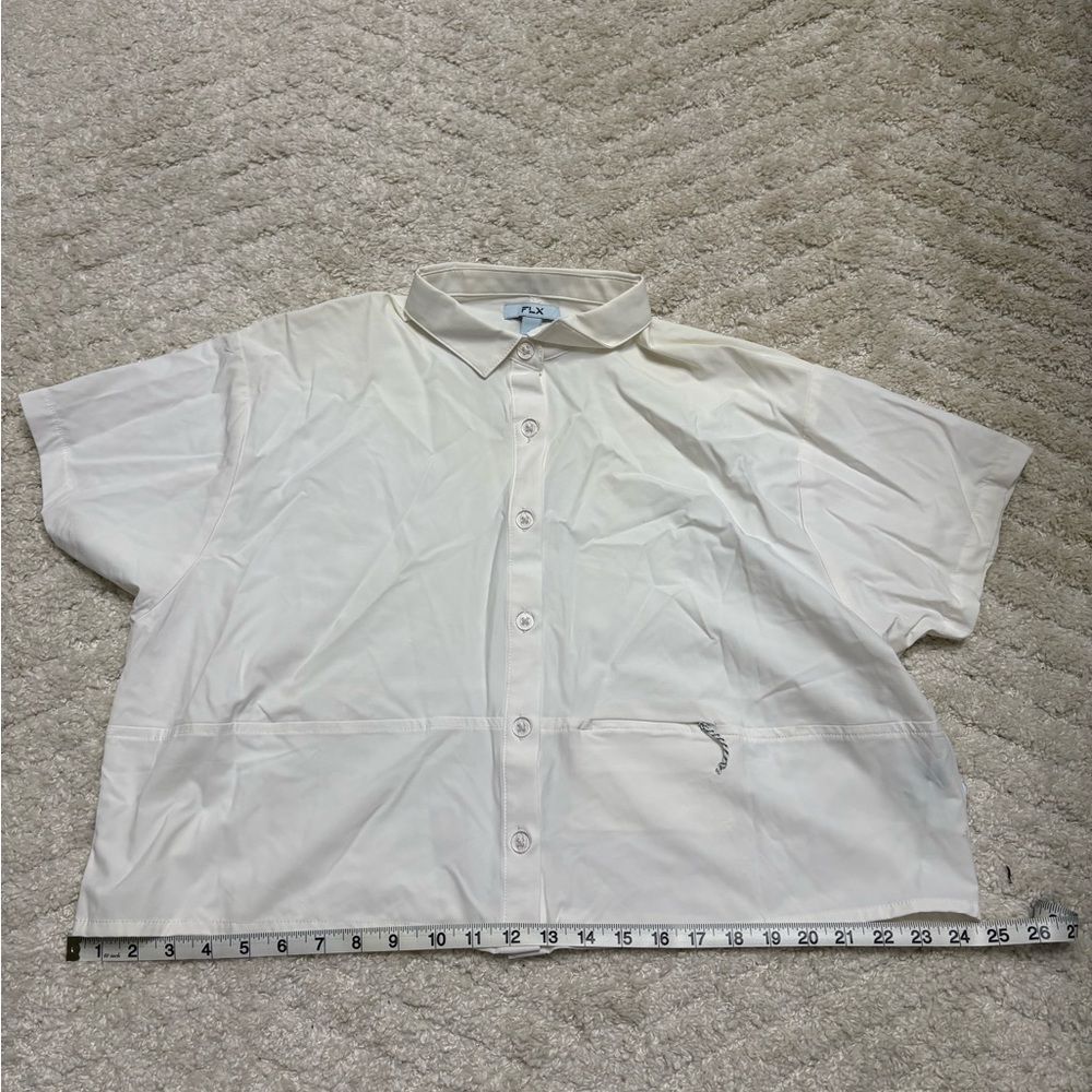 Women’s FLX athletic collared top - Picture 6 of 8